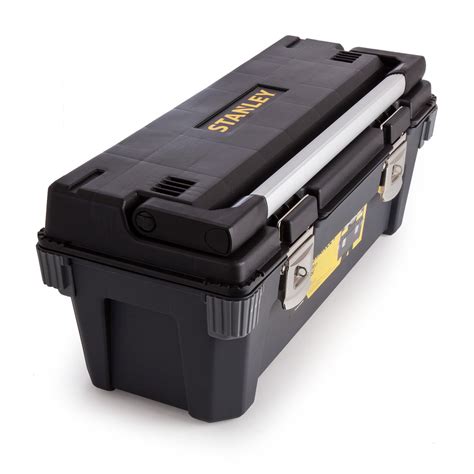 stanley metal tool box 20|stanley 26 inch tool box.